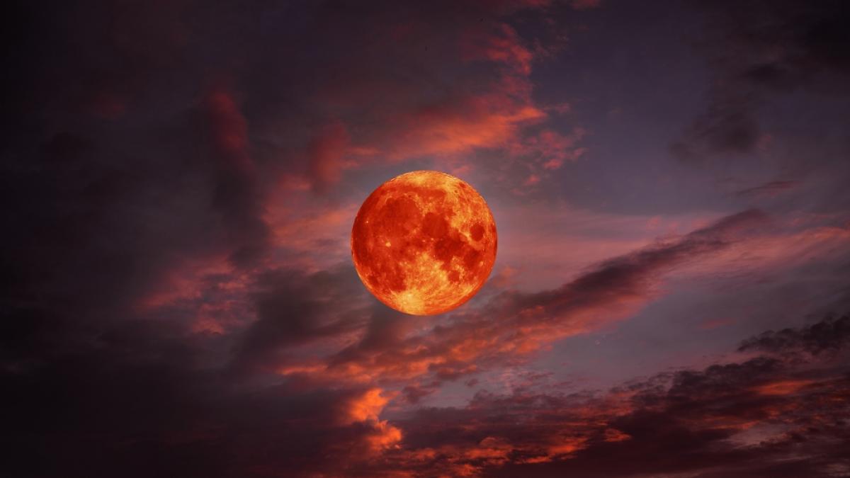 Am 16. Mai 2022 ist eine totale Mondfinsternis teilweise &uuml;ber Deutschland sichtbar. (Foto)