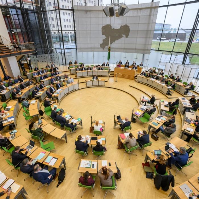 Der Sächsische Landtag 2025.