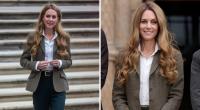 Prinzessin Kate von Wales zeigt sich mit neuer Haarfarbe beim Besuch im Naturhistorischen Museum.