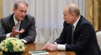 Wiktor Medwedtschuk (links) gilt als Verbündeter von Wladimir Putin.