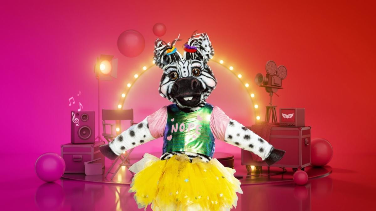 Das Zebra ist eine von zehn kunstvollen Masken, die im Fr&uuml;hling 2022 die "The Masked Singer"-B&uuml;hne bei ProSieben erobern. (Foto)