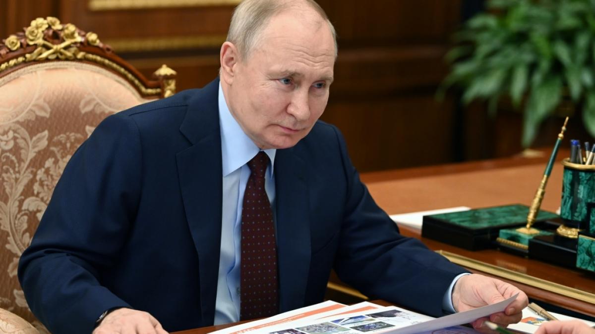 Wladimir Putin d&uuml;rften die Erfolge, die die ukrainische Armee dank US-amerikanischer Streumunition an der Front verbuchten, gar nicht schmecken. (Foto)