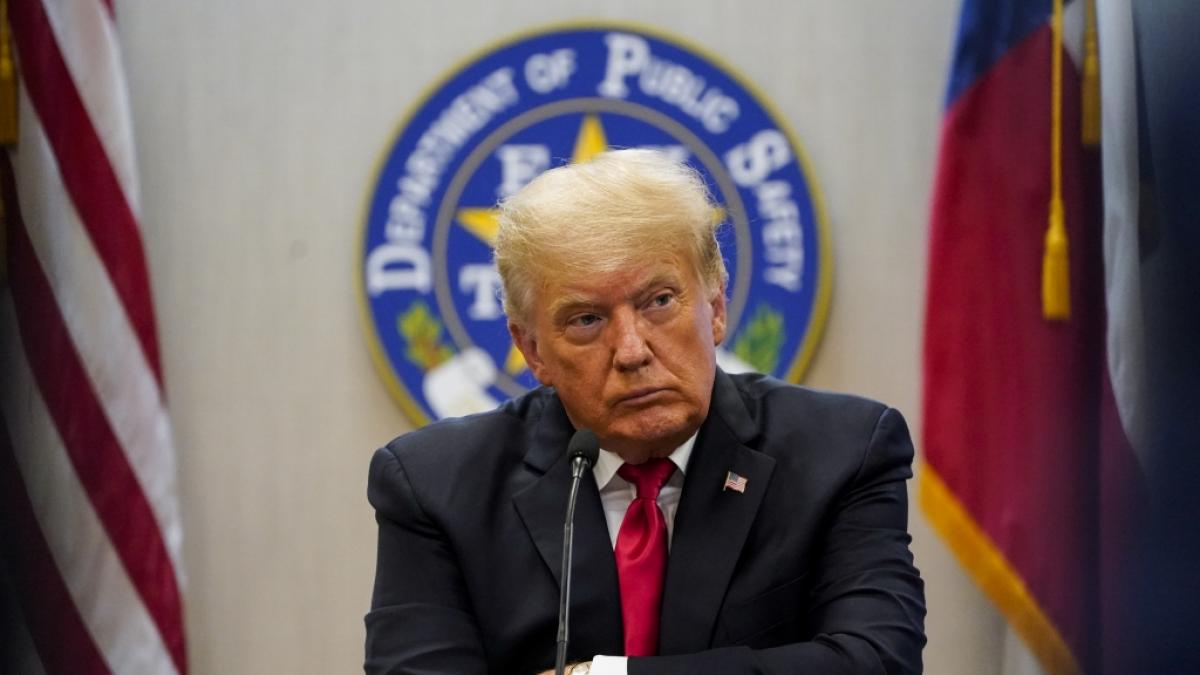 Wird Donald Trump bald Popstar? Das fordert zumindest das Netz. (Foto)