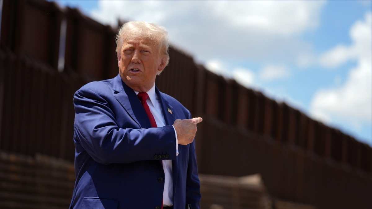 Donald Trump sorgt erneut mit kurioser Aussage f&uuml;r Aufsehen. (Foto)