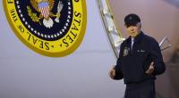 Joe Biden stieg nach seinem positiven Corona-Test aus der Air Force One aus. Er wurde im Anschluss zu seinem Privathaus in Rehoboth Beach (Delaware) gebracht.