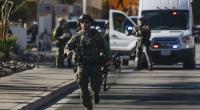 Ein Polizeibeamter ist am Tatort einer Schusswaffenattacke auf dem Campus der University of Nevada im Einsatz.