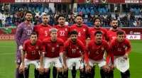 Fußball: Die ägyptische Mannschaft stellt sich vor dem Halbfinalspiel des Afrika-Cups zwischen Senegal und Ägypten für ein Mannschaftsfoto auf. Ägypten nimmt an der Fußball-WM 2026 teil, vom 14.01.2026. (Symbolbild)