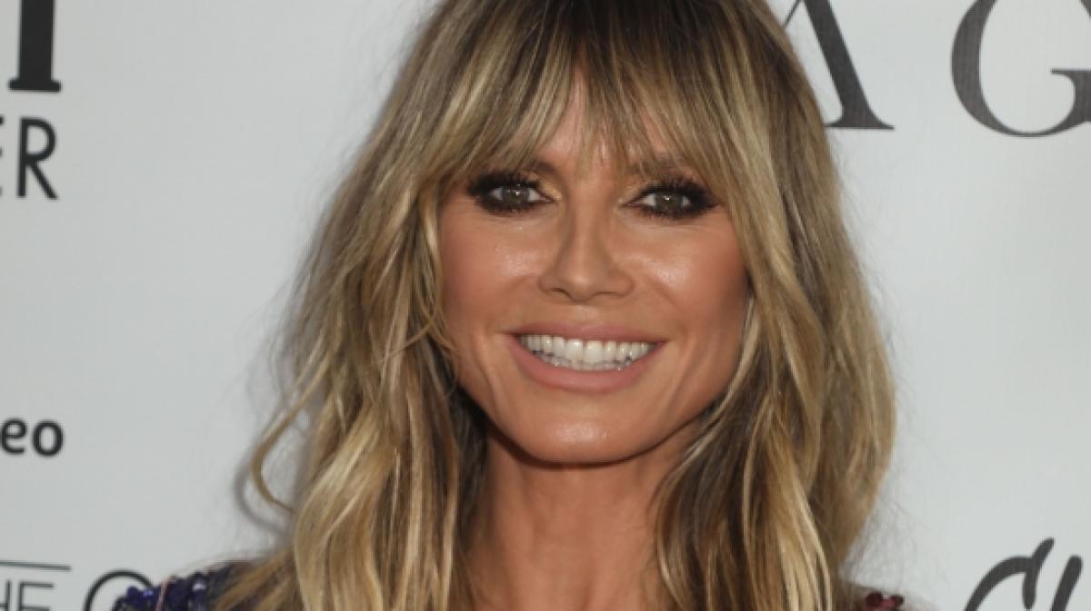 Heidi Klum schlemmt sich durch eine s&uuml;&szlig;e &Uuml;berraschung. (Foto)