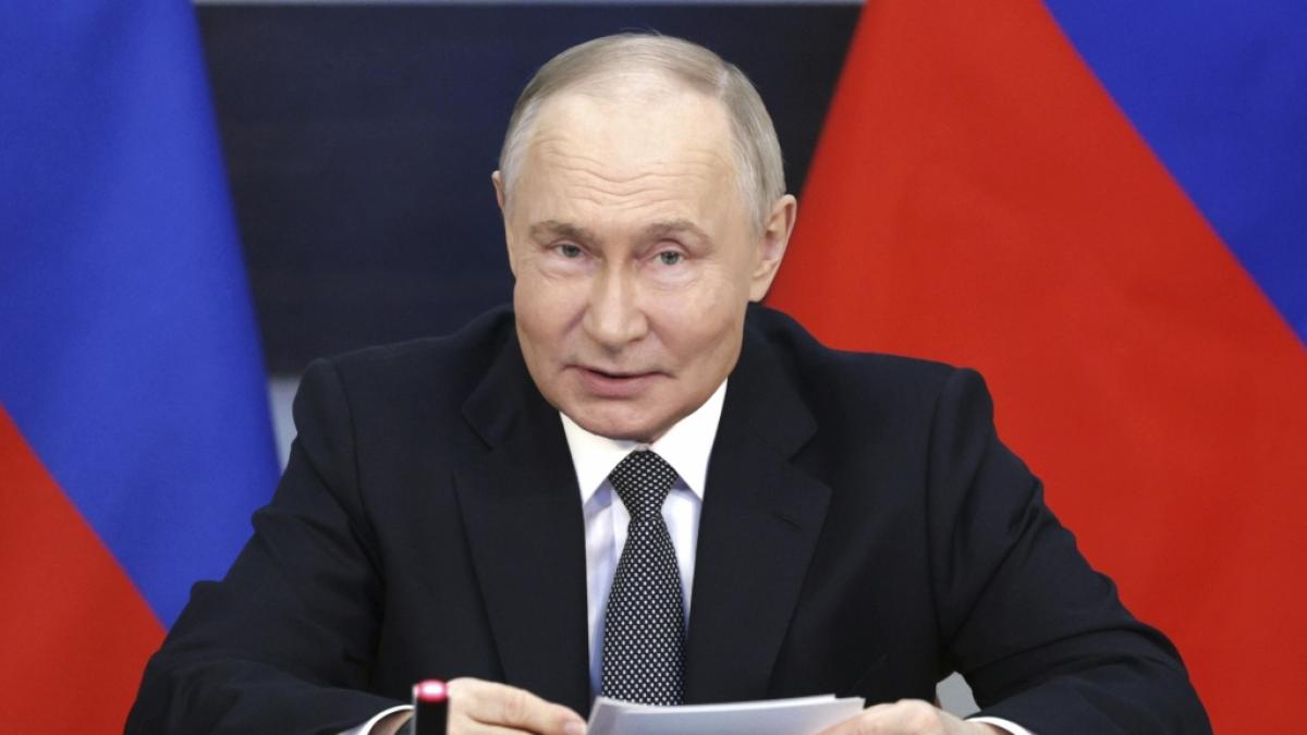 K&ouml;nnte der Kreml der &Ouml;ffentlichkeit eine Deepfake-Version von Wladimir Putin gezeigt haben? (Foto)