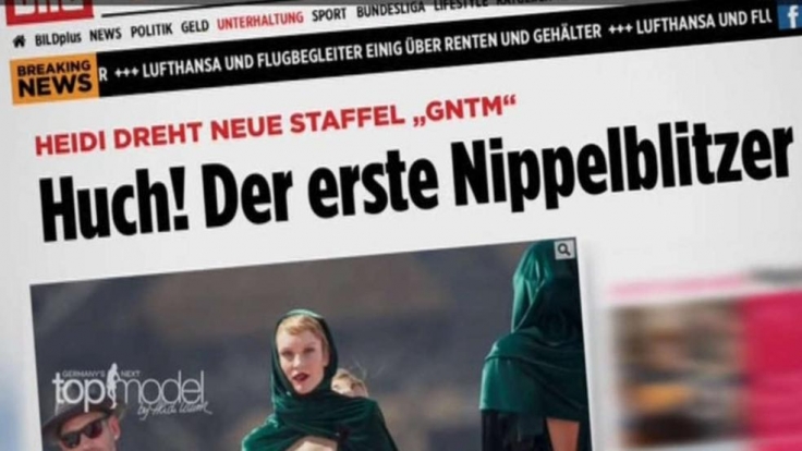 Mit dieser Meldung schockte