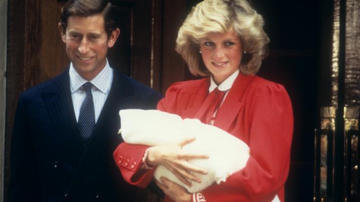 Ein glücklicher Moment für Lady Di in der sonst glücklosen Ehe mit Prinz Charles