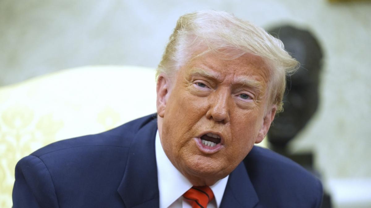 US-Pr&auml;sident Donald Trump beleidigt nach dem Zoll-Urteil einen Richter. (Foto)