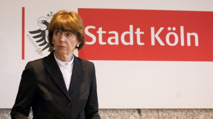 Kölns Oberbürgermeisterin Henriette Reker zeigte sich schockiert über die Straftaten.