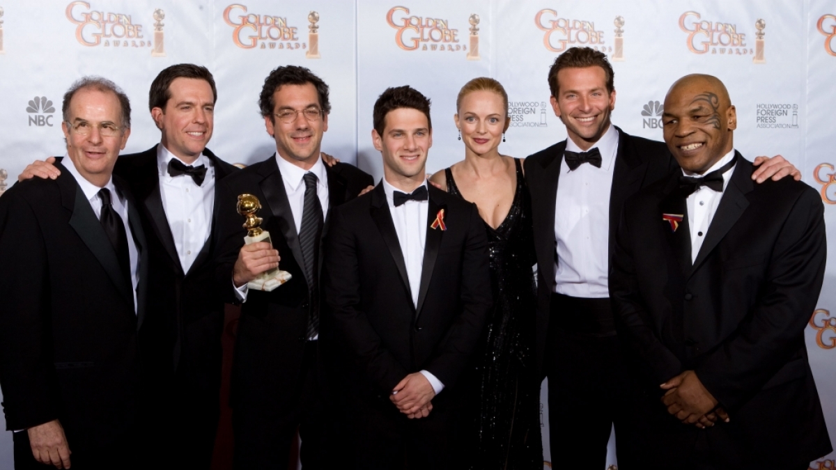 Die "Hangover"-Stars bei den Golden Globe Awards. (Foto)