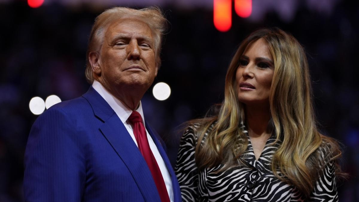Melania Trump hielt sich seit dem Wahlsieg ihres Ehemannes Donald Trump auff&auml;llig bedeckt. (Foto)