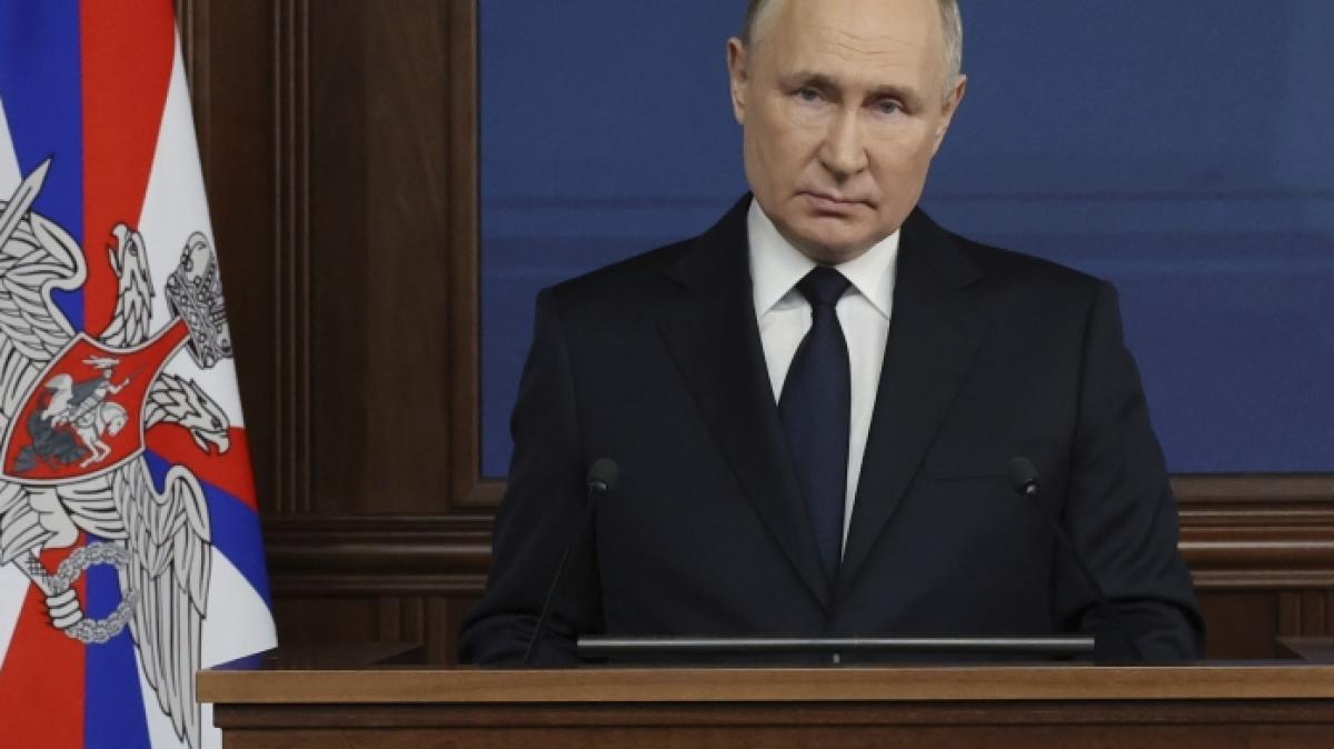 Wladimir Putin f&uuml;hrt seit Februar 2022 Krieg gegen die Ukraine. (Foto)