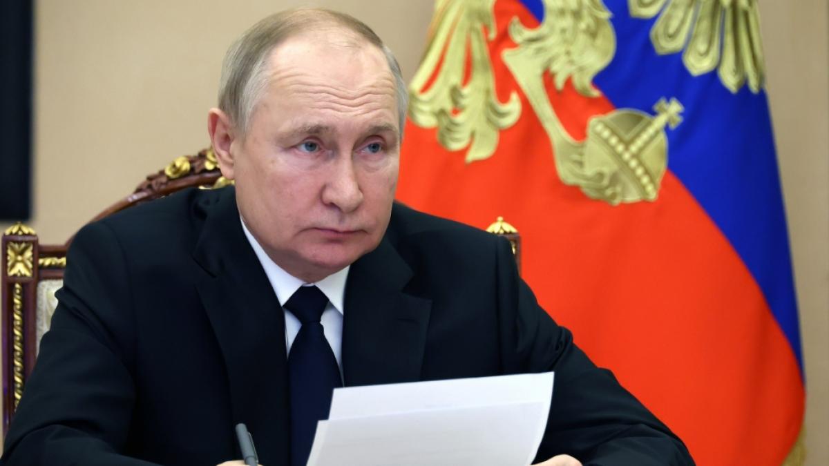 Wladimir Putin plant Berichten zufolge eine gigantische Propaganda-Show zum Jahrestag der Ukraine-Invasion. (Foto)