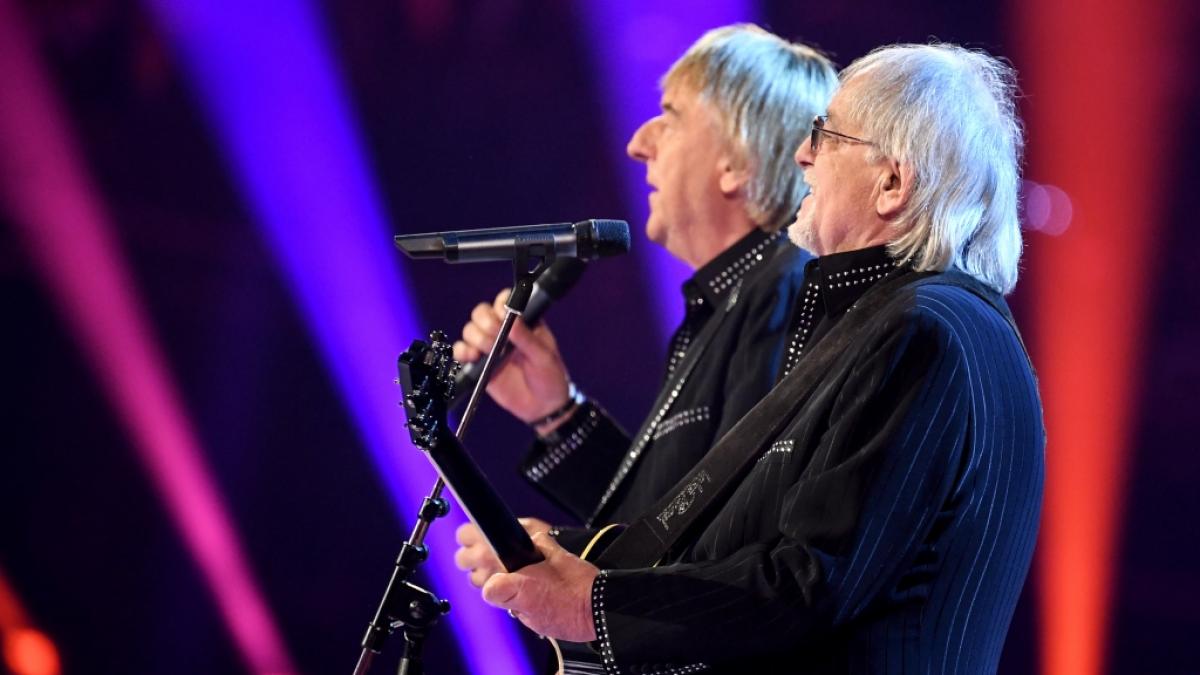 Die Br&uuml;der Bernd und Karl-Heinz Ulrich treten gemeinsam als Die Amigos auf. (Foto)