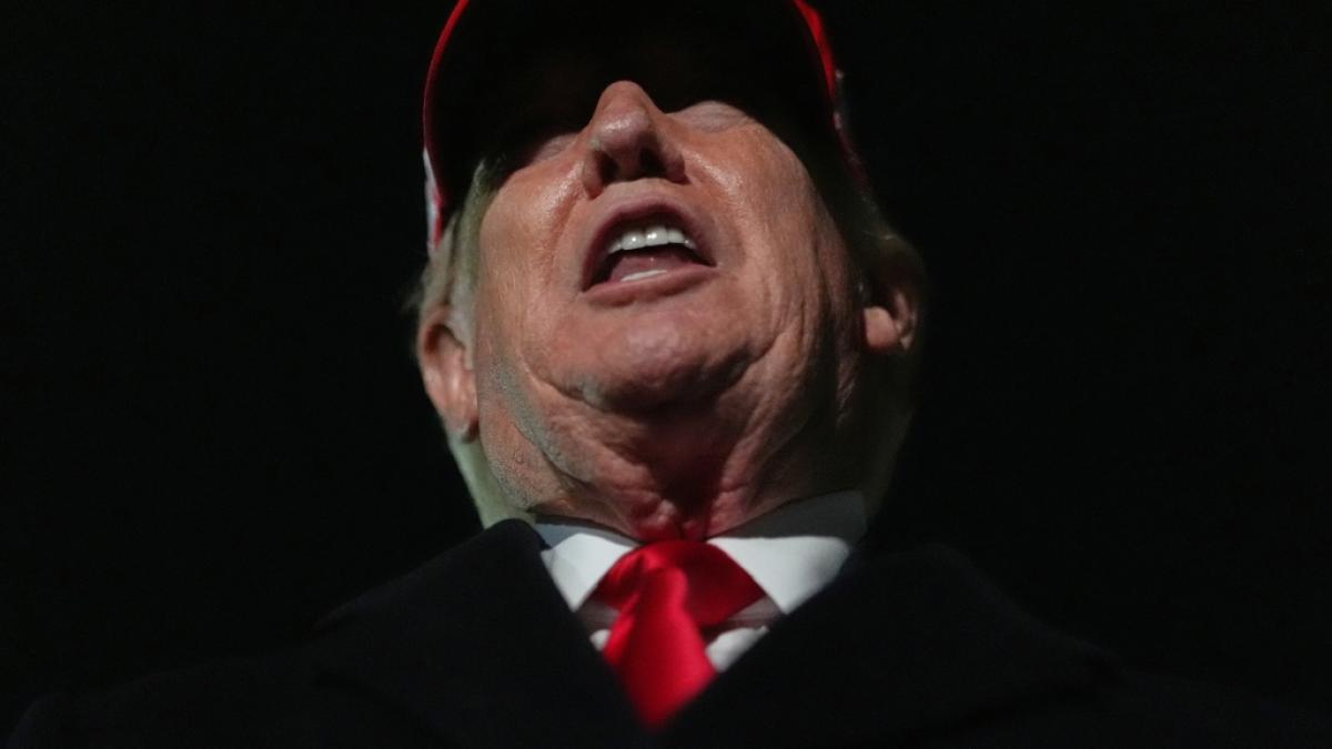 Donald Trump befindet sich im Sinkflug. (Foto)