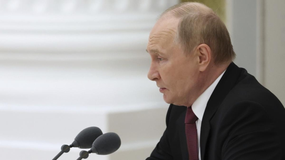 Wladimir Putin f&uuml;hrt seit dreieinhalb Jahren Krieg gegen die Ukraine. (Foto)