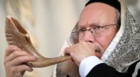 Zum Abschluss des jüdischen Feiertags Jom Kippur erklingt das Widderhorn Schofar.