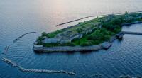 Panoramablick auf die Festung Totleben.