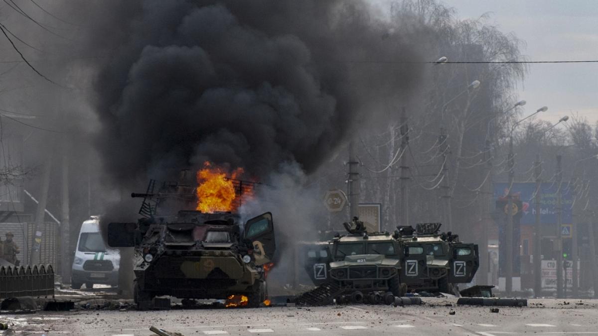 Heftige Angriffe ersch&uuml;ttern die ukrainische Stadt Charkiw. (Foto)
