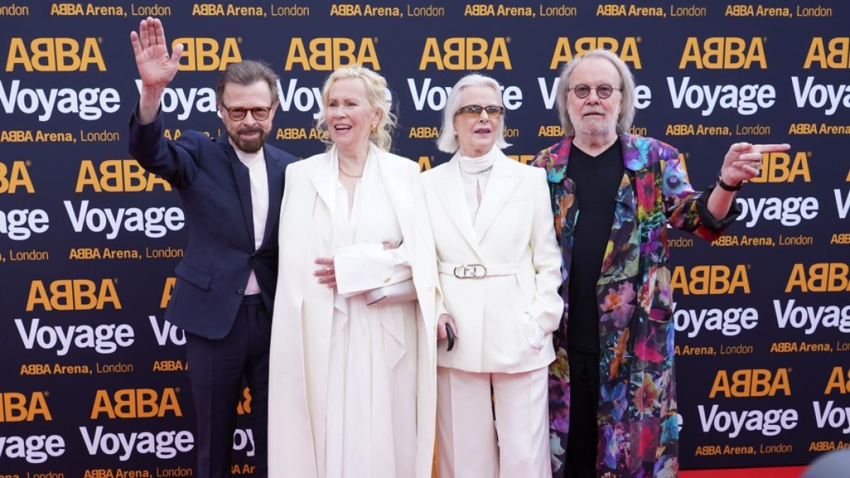 Die schwedische Band ABBA trauert um ihren Gitarristen. (Foto)