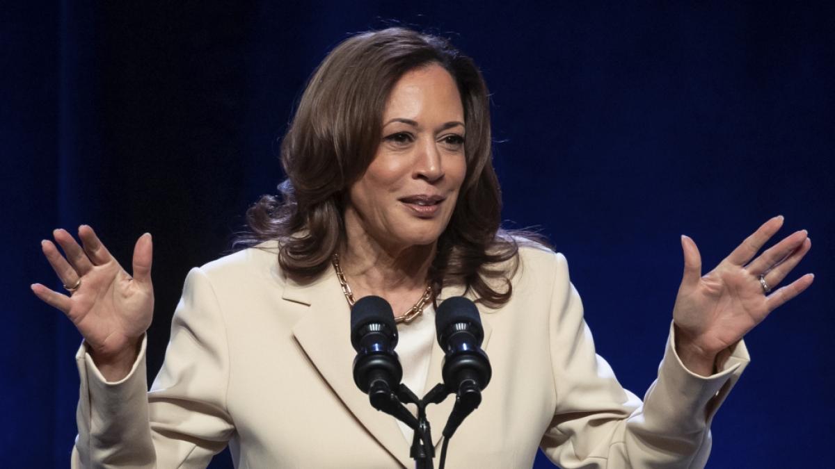 Steigt Kamala Harris in den Wahlkampf ein? (Foto)