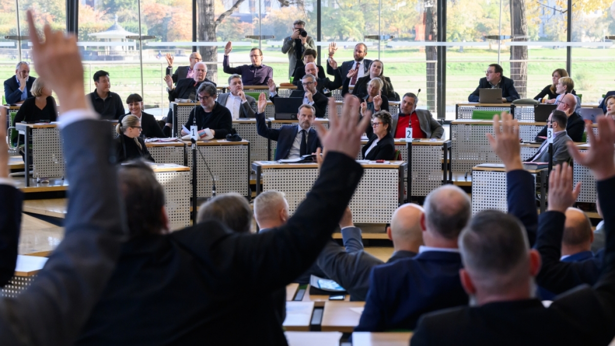 Im S&auml;chsischen Landtag fand eine namentliche Abstimmung statt (Symbolbild). (Foto)