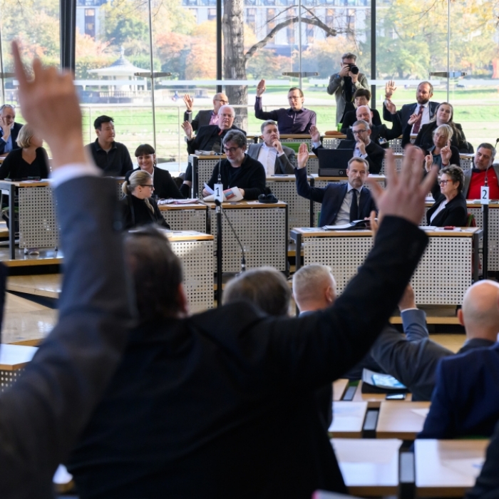 Regierung mit Stimmen von Linken und Grünen erfolgreich im Sächsischen Landtag