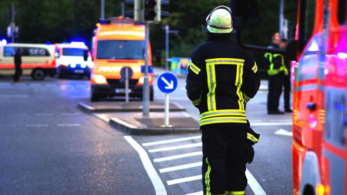 Feuerwehr f&uuml;r das Presseportal (Foto)