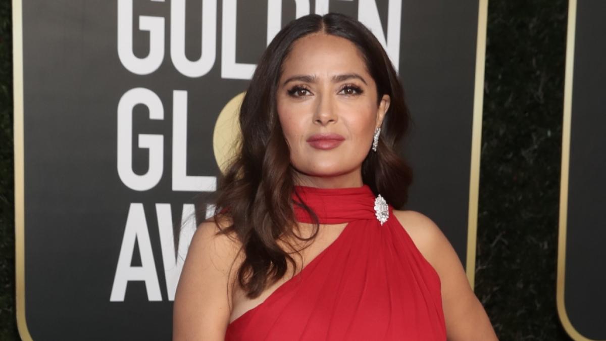Salma Hayek teilte eine private Aufnahme. (Foto)