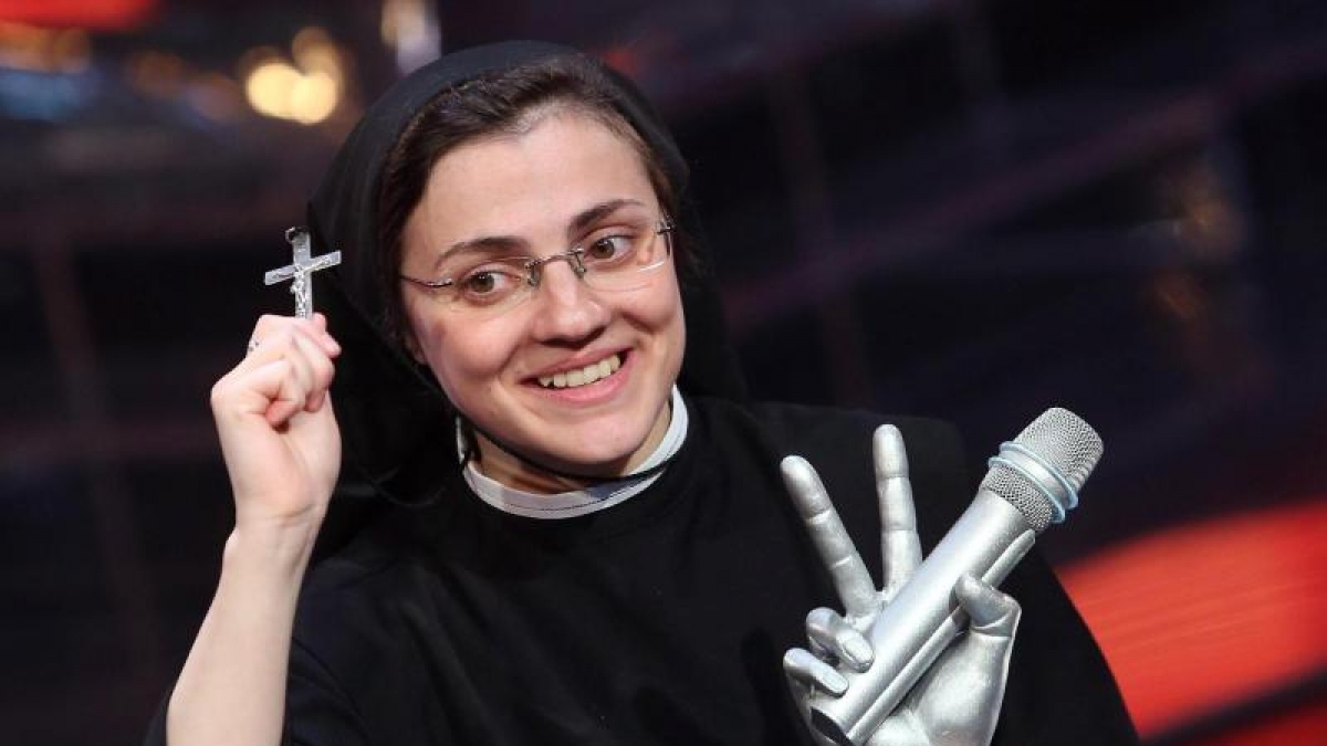Die italienische Ordensschwester Cristina Scuccia gewann The Voice of Italy. (Foto)