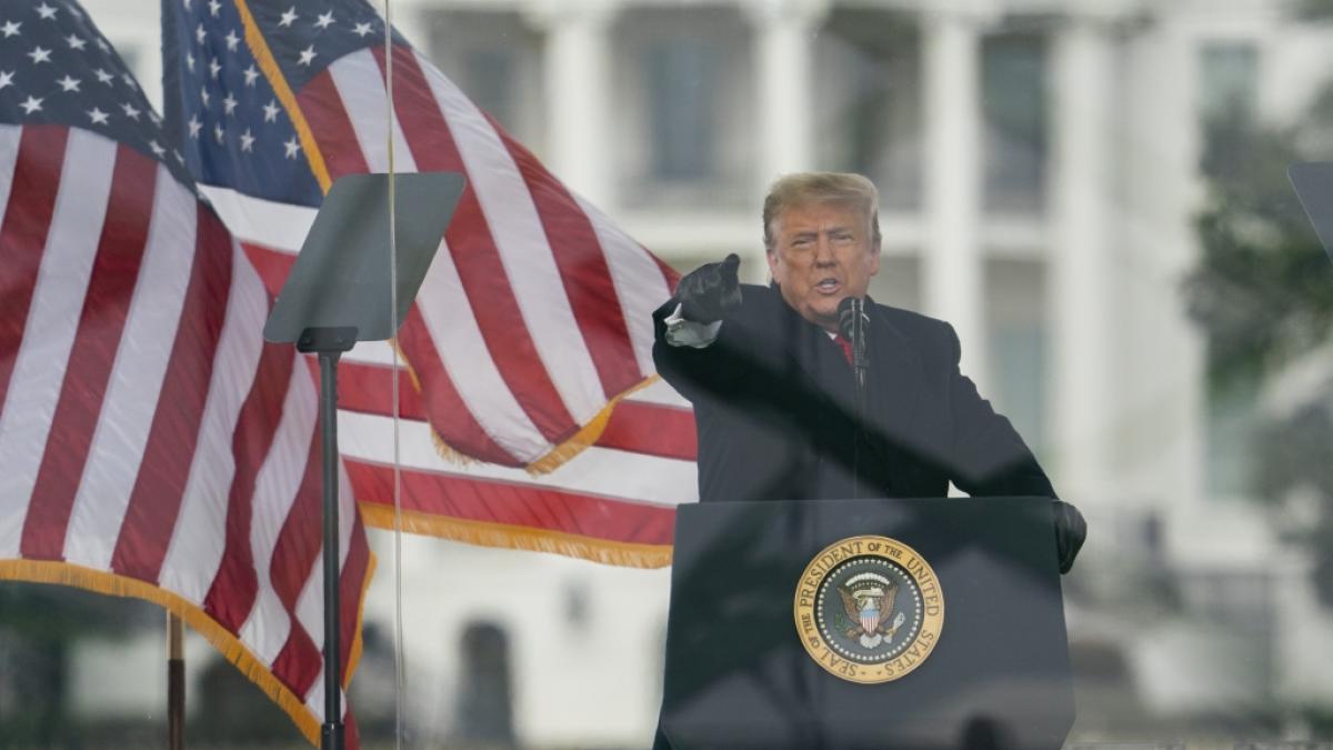 Donald Trump, Pr&auml;sident der USA, hat den Mob mit seiner letzten Rede regelrecht angestachelt. (Foto)