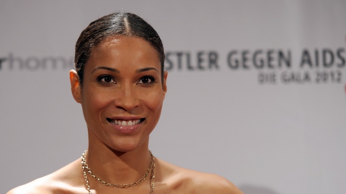 Annabelle Mandeng bei der Benfizgala "K&uuml;nstler gegen Aids". (Foto)