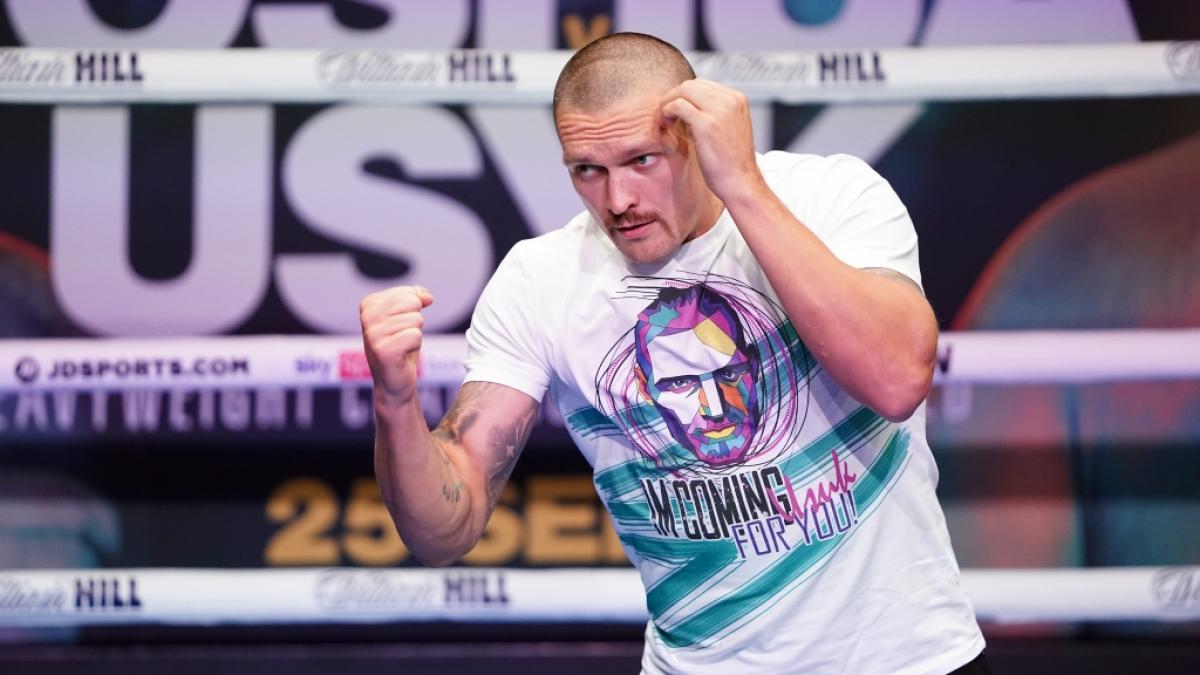 Im Cruisergewicht r&auml;umte Usyk alle Titel ab. Kann er in der neuen Gewichtsklasse Joshua unter Druck setzen? (Foto)