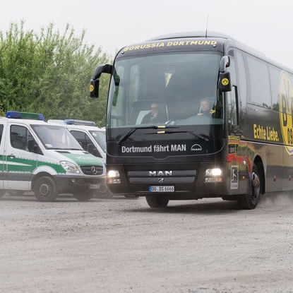 Der Sitzplan im Bomben-Bus von Borussia Dortmund