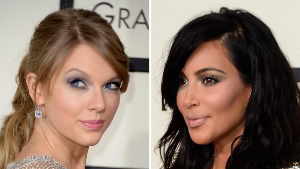 Werden definitiv keine Freundinnen mehr: Taylor Swift und Kim Kardashian. (Foto)