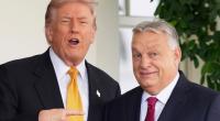 Plötzlich rückt Donald Trump (links) von Viktor Orbán ab.