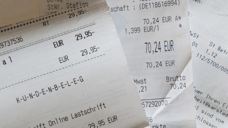 Die Chemikalie Bisphenol A steckt sogar in Kassenbons.