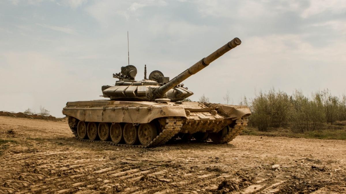 In der N&auml;he von Bachmut ist ein russischer Panzer explodiert. (Symbolfoto) (Foto)
