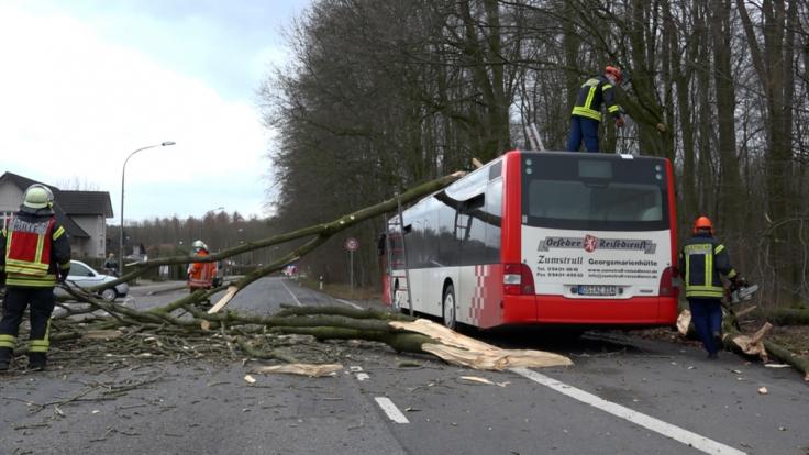 UnwetterChaos im März 2021 So heftig wütete Sturmtief