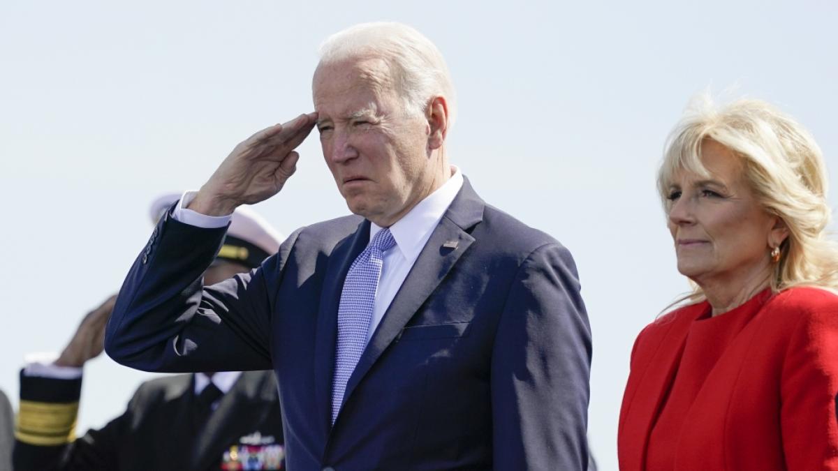 Joe Biden blamierte sich erneut. (Foto)
