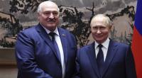 Der russische Präsident Wladimir Putin (r) und der belarussische Präsident Alexander Lukaschenko.