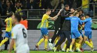 Eintracht Braunschweig feiert den Verbleib in der 2. Bundesliga. Die Niedersachsen setzten sich in der Relegation gegen den 1. FC Saarbrücken durch.