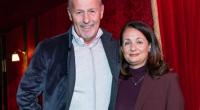Sternekoch Karlheinz Hauser mit Frau Magarete beim 10-jährigen Jubiläum der Dinner-Show 