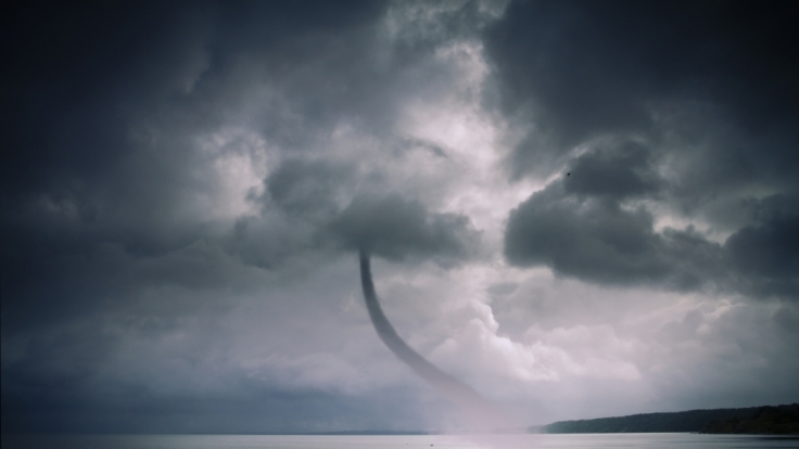 An der Ostsee drohen laut Meteorologen Wasserhosen. (Symbolbild)