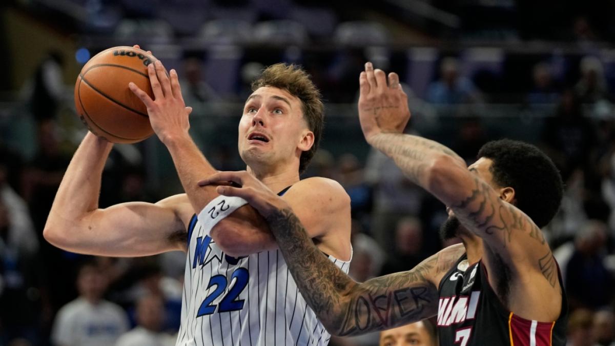 Franz Wagner von den Orlando Magic legt zum Korb, am 23.10.2025. (Symbolbild) (Foto)