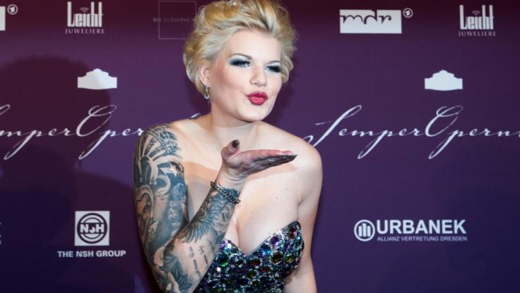 Melanie Müller hat sich auch in ihrer zweiten Schwangerschaft ihren Humor bewahrt.